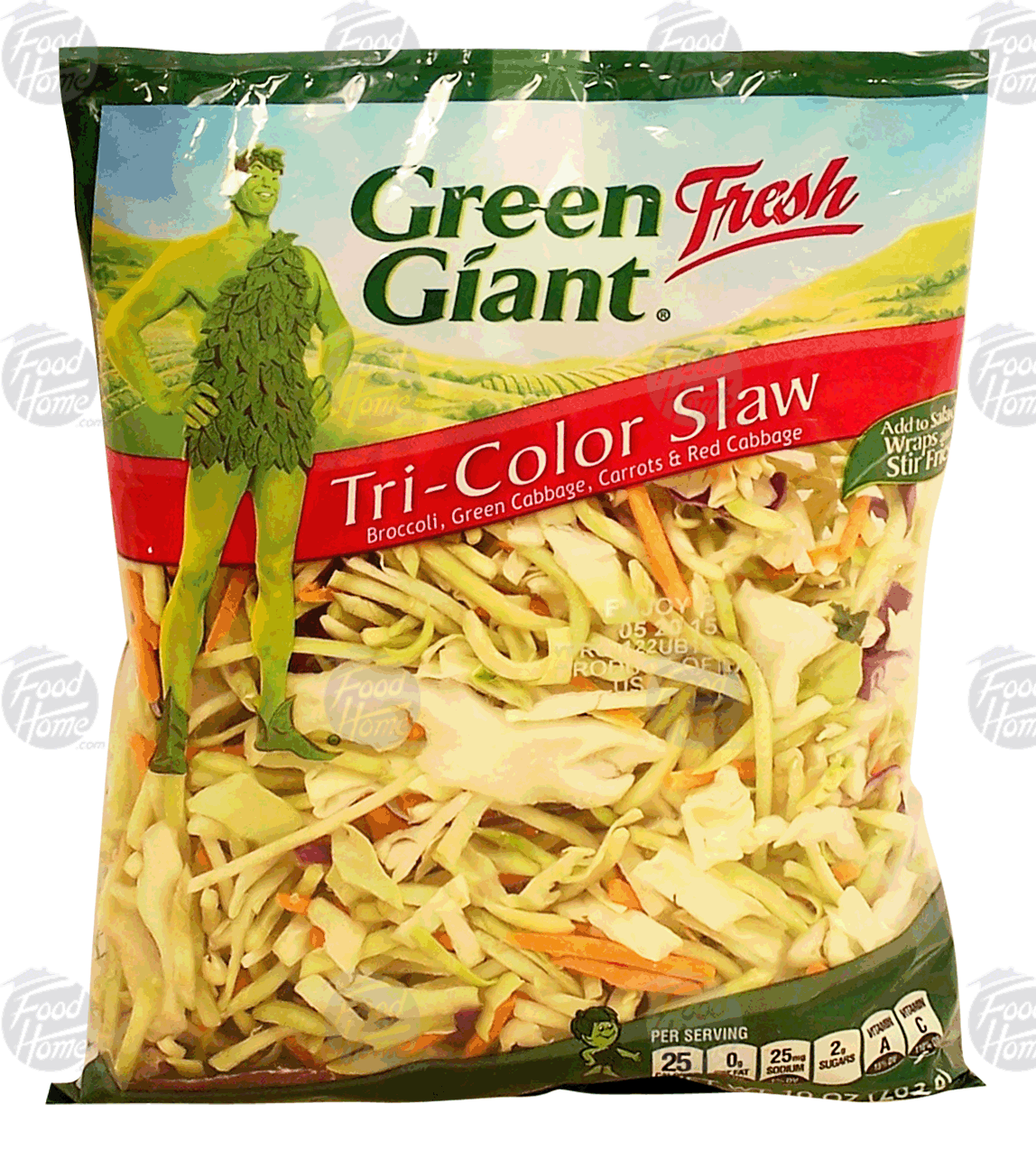 Green Giant Fresh tri-color slaw mix, no dressing Full-Size Picture